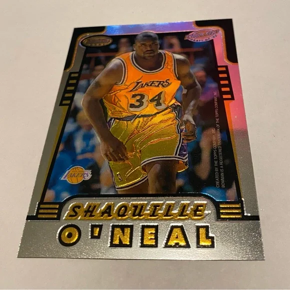 Shaquille O'Neal/Alonzo Mourning Bowman’s Best 1997 Basketball Card #HR7 Vintage - Picture 4 of 4